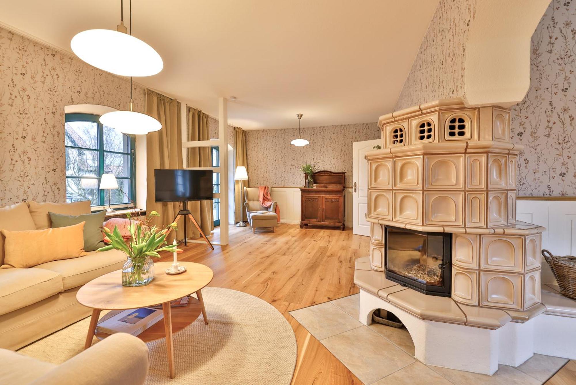 Apartment Boddenhuus - Traumhaus Mit Steg Und Boot *